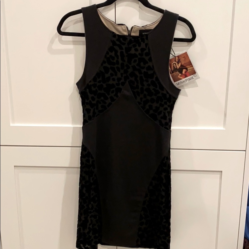 MINKPINK Black Bodycon Dress